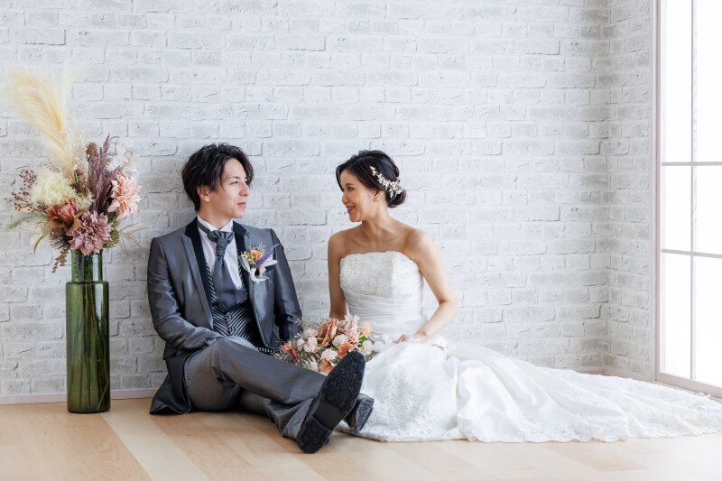 お座りショット