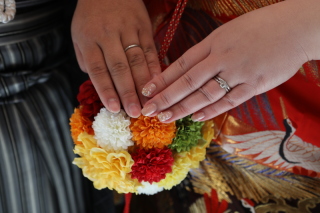 和ドレス×色打掛【和洋装プラン】