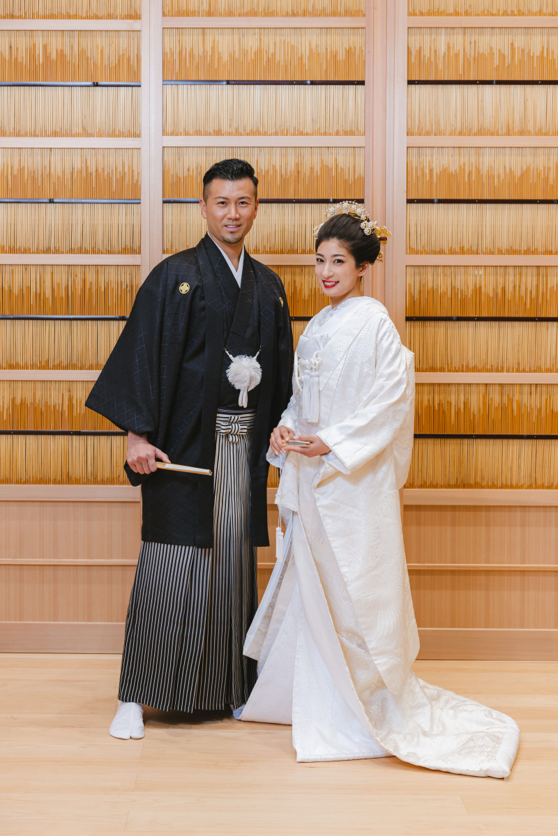 和装の型物写真