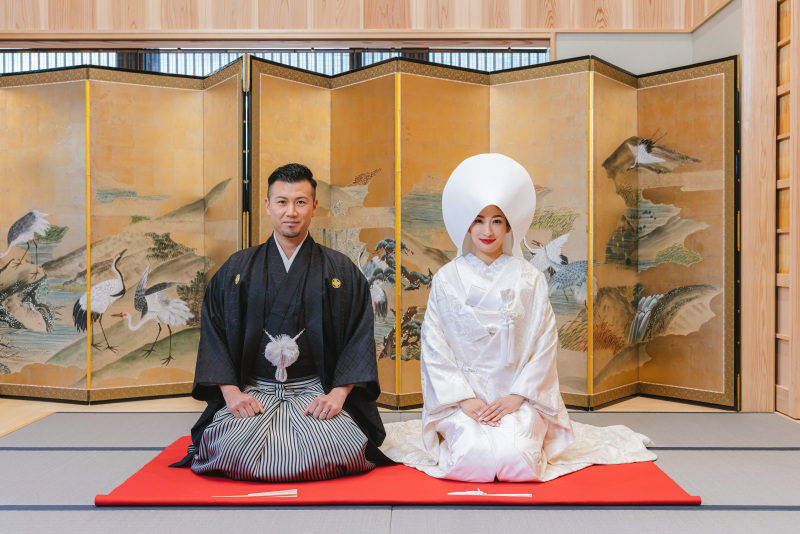 綿帽子でヘアチェンジ!