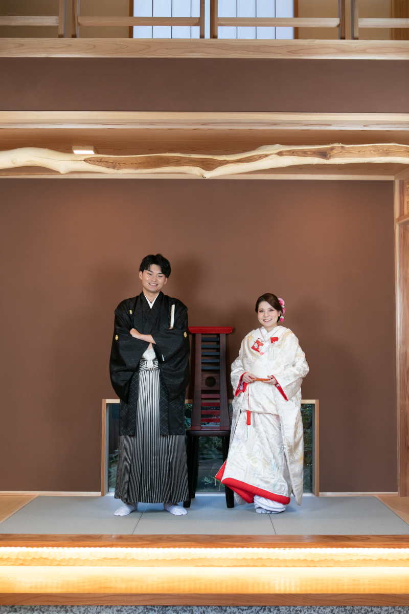 吹き抜けの玄関