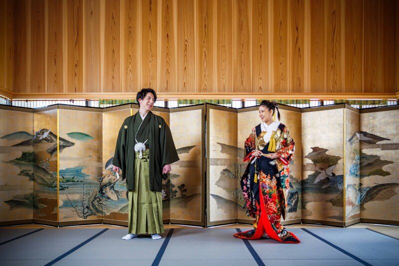 色打掛×和ドレス×ウェディングドレス｜和洋装アルバムプラン