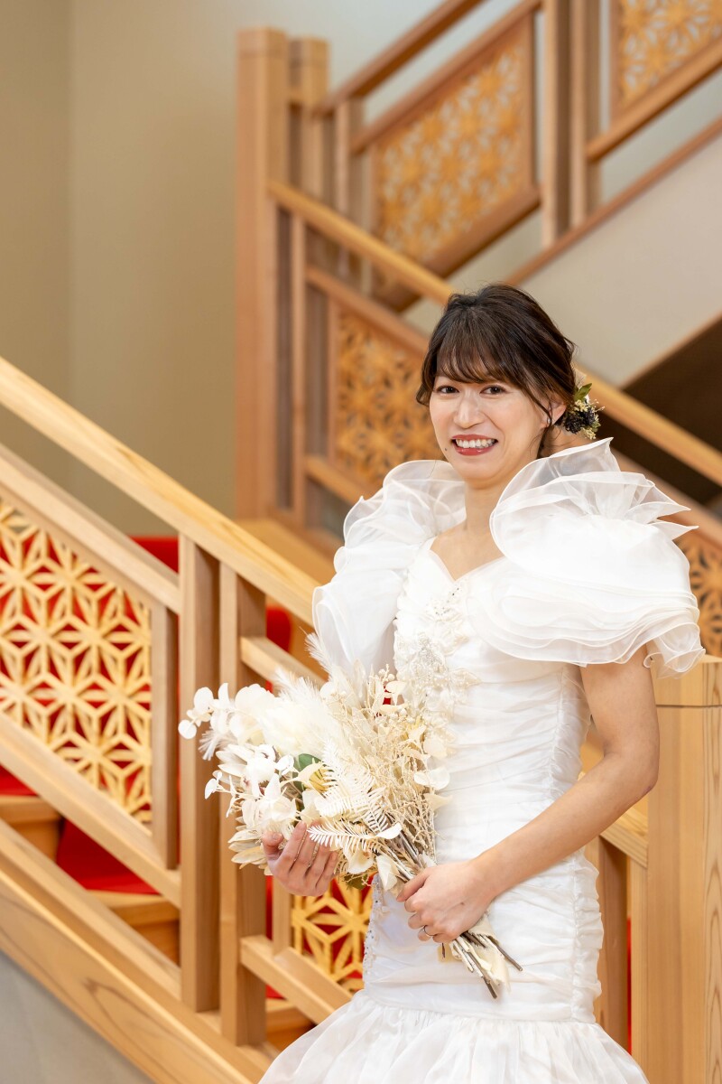 母から娘へ受け継がれたドレス