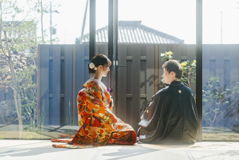 8sta 伴右衛門(はちすたばんえもん)_庭園で撮影できる