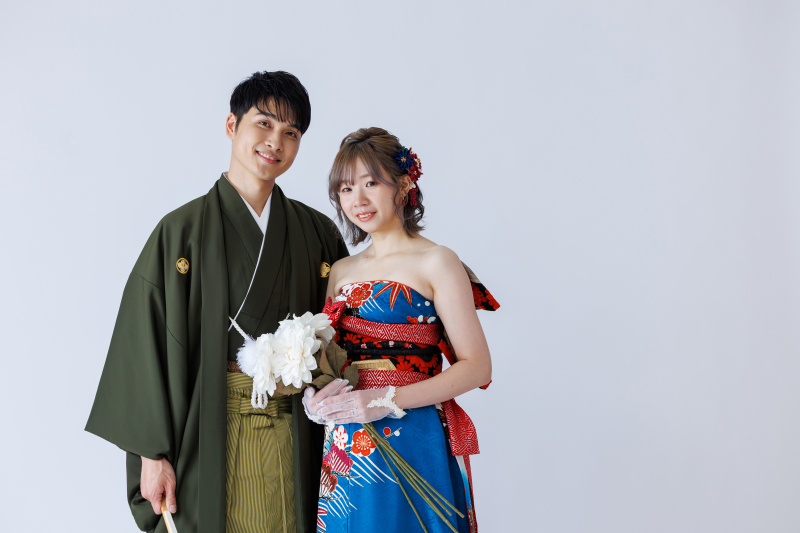 和洋折衷!ここでしか着られないオリジナル和ドレス