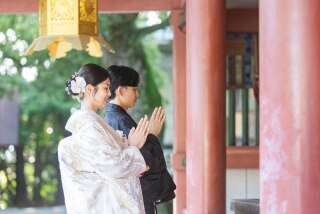津島神社で撮影が出来る