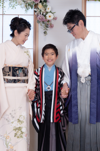 《お父様向け》紋付袴着付け