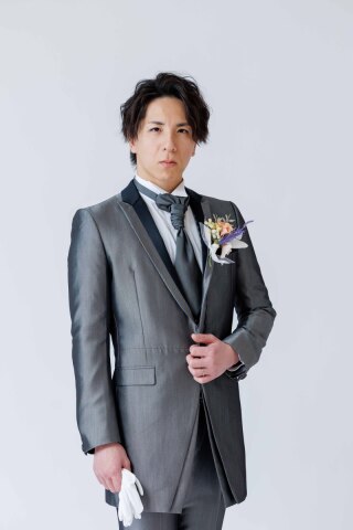 新郎ヘアセット