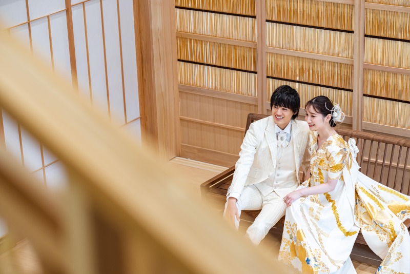 スタジオの吹き抜けを活かして