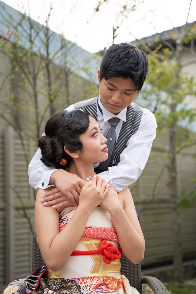 和ドレスでクール×ロマンティックに