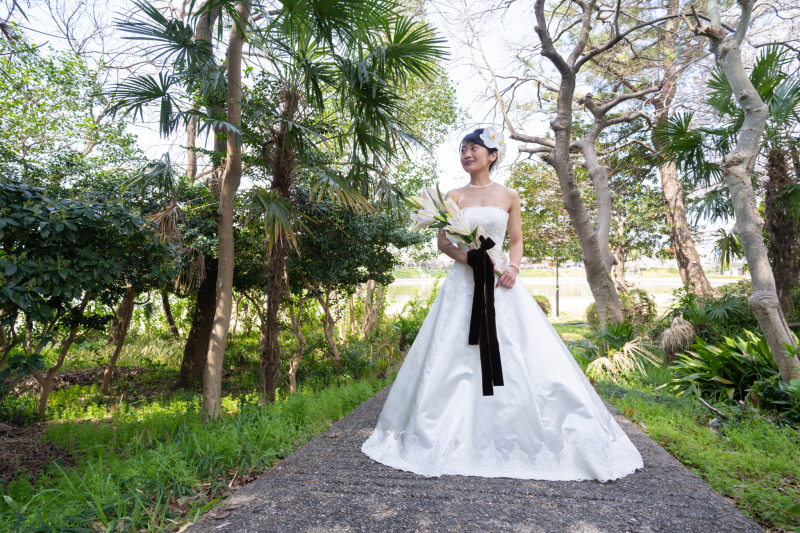 ロケーション撮影でも衣装選び放題で嬉しい♪