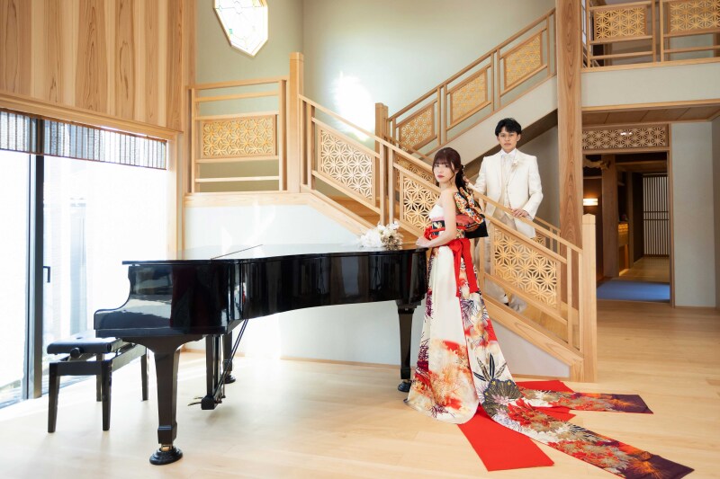 【40カットレタッチデータ付】和ドレス1着スタジオ撮影*ライトプラン【8STAでしか着られない1着】