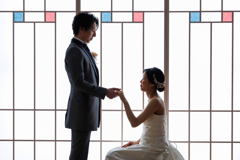 【40カットレタッチデータ&アルバム付】洋装1着スタジオ撮影*ライトプラン【アルバムもお手軽に残したい方向け!】