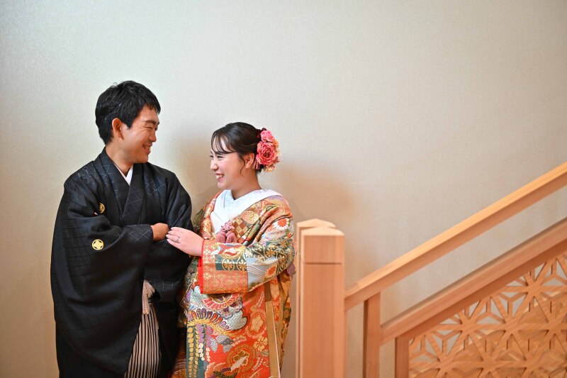 【200カットレタッチデータ&アルバム付で大満足!】和装2着と洋装が贅沢に楽しめる♪和洋装3着アルバムプラン