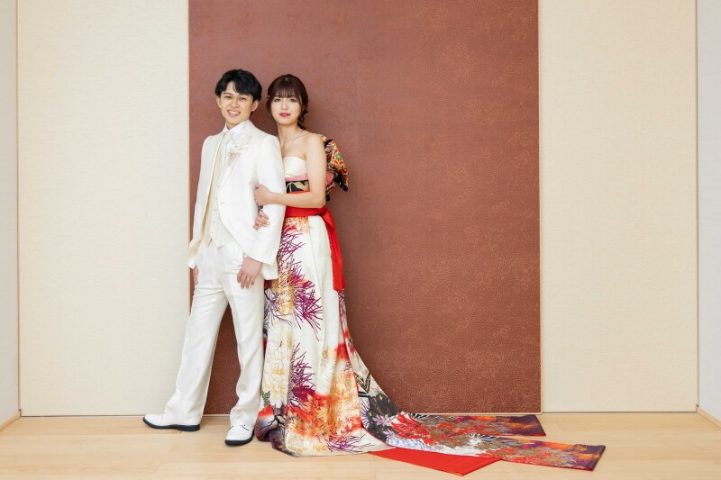 【40カットレタッチデータ付】和ドレス1着スタジオ撮影*ライトプラン【8STAでしか着られない1着】