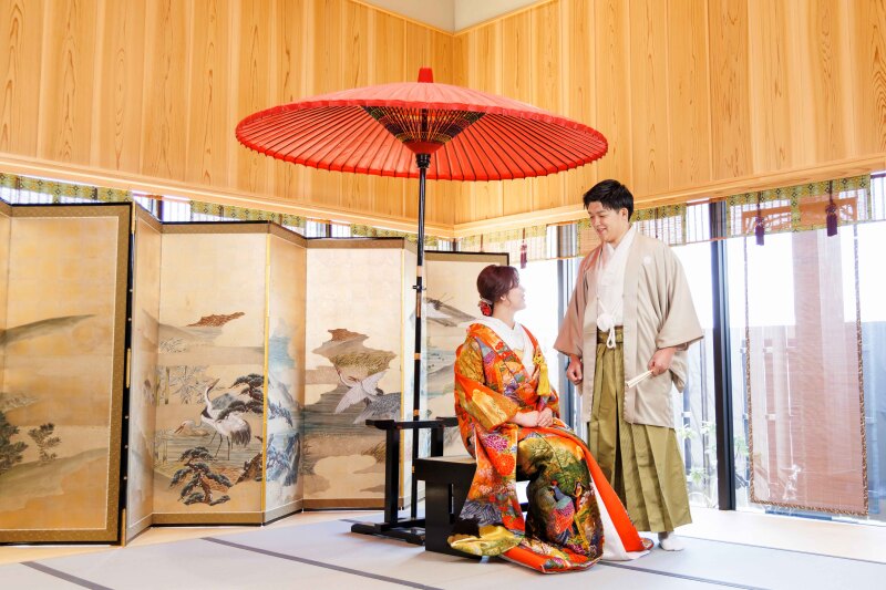【期間限定】6月末までのお申込の方♪《22,000円引き&アルバム20%OFF!》和装2着◇衣装差額なし♪家族やペットも一緒に◎