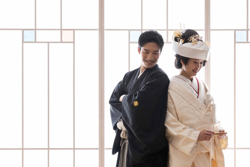 【平日限定】10月末までのお申込の方♪《今だけスタジオ撮影1シーン追加無料!》和装2着◇衣装差額なし♪家族やペットも一緒に◎