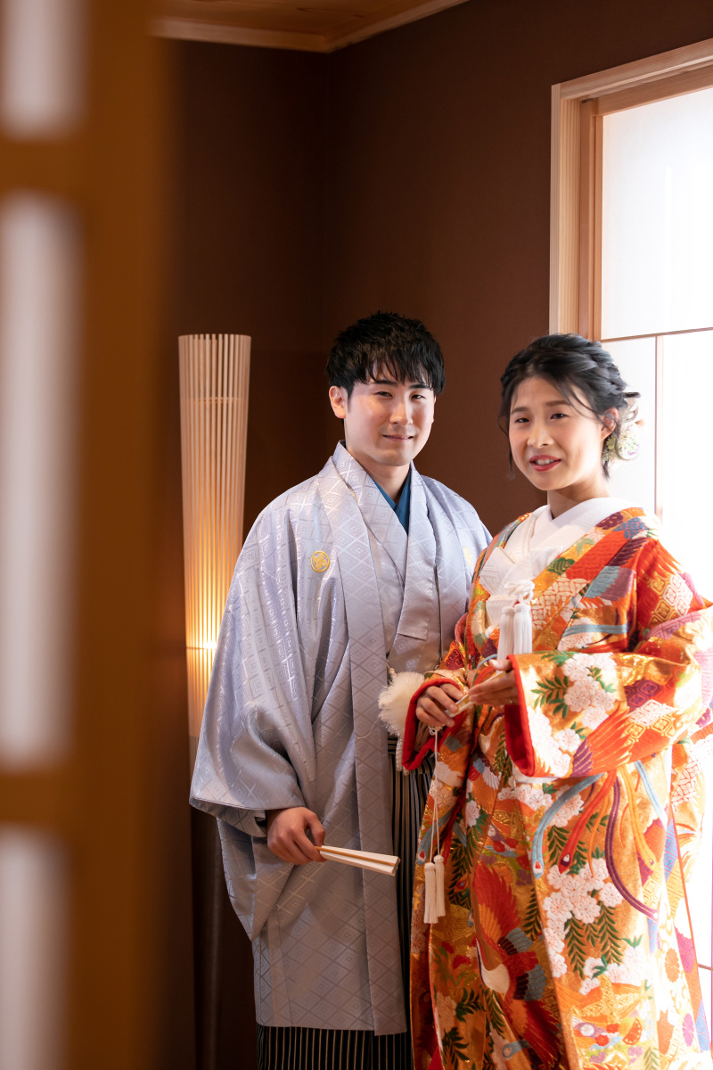 【200カットレタッチデータ&アルバム付で大満足!】和装2着と洋装が贅沢に楽しめる♪和洋装3着アルバムプラン