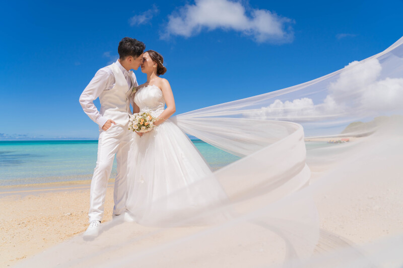 ベールが描くドラマチックな瞬間