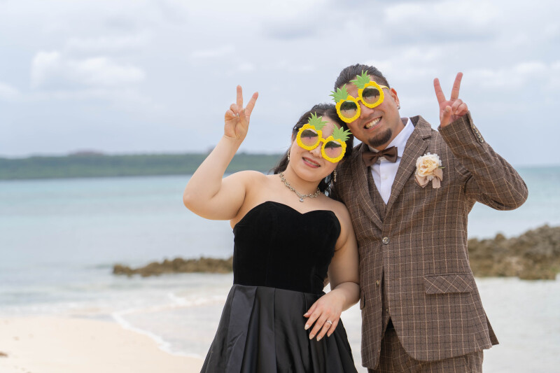 ふたりらしい笑顔を