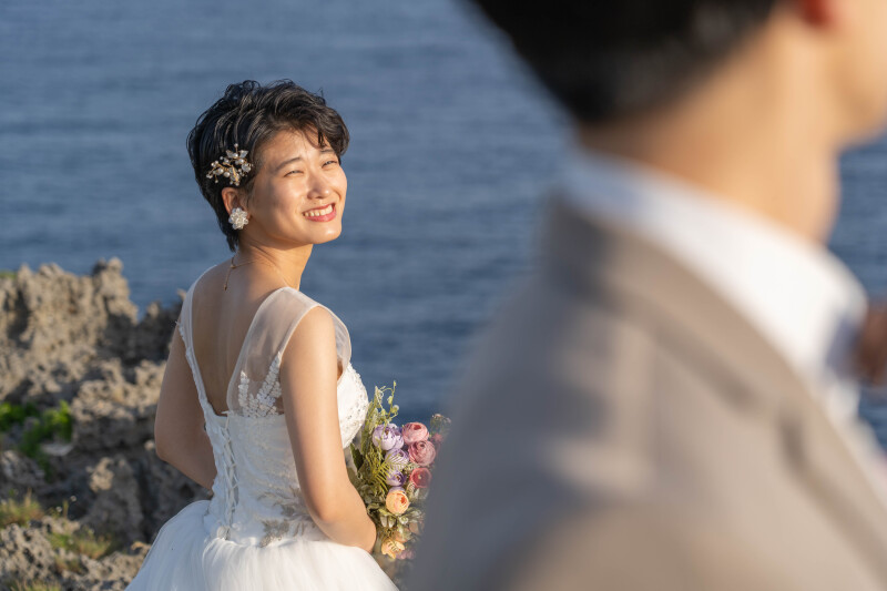 やわらかな笑顔