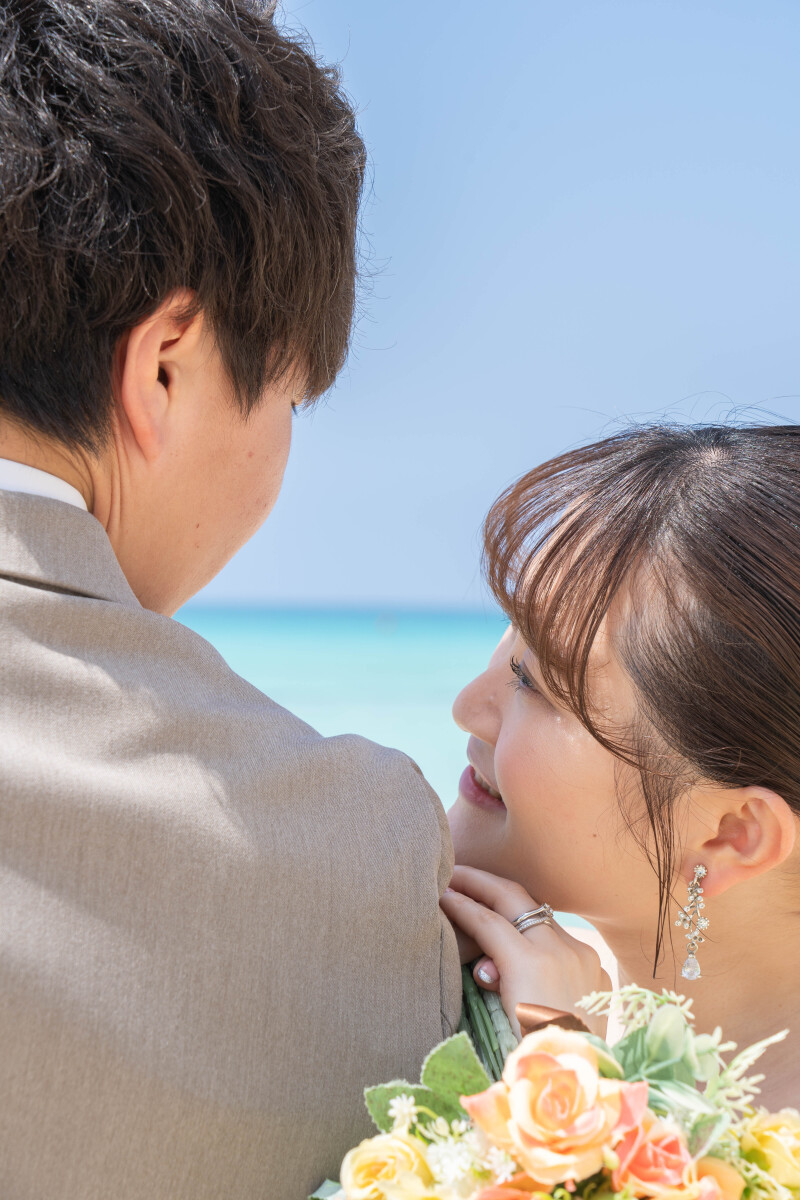 肩越しのやさしい時間