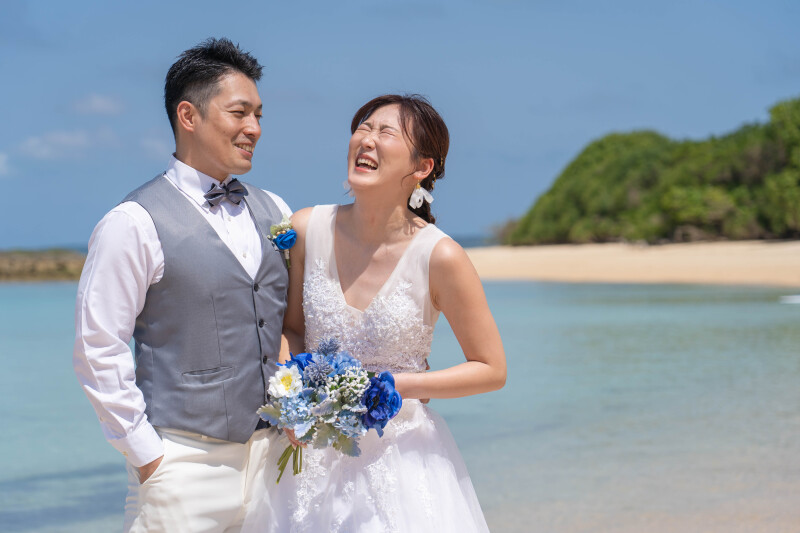 笑顔がはじける