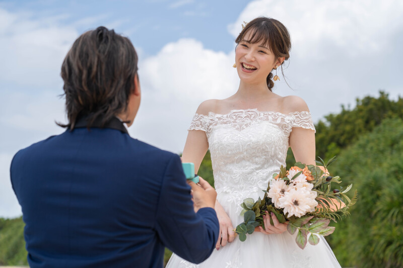 プロポーズの瞬間