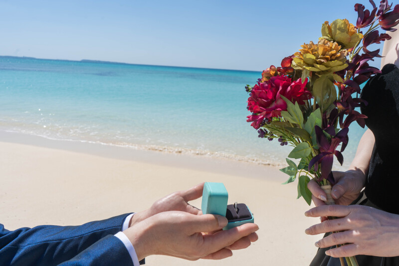 想いを包むターコイズブルー