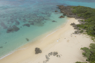 透明度の高い宮古ブルーの海