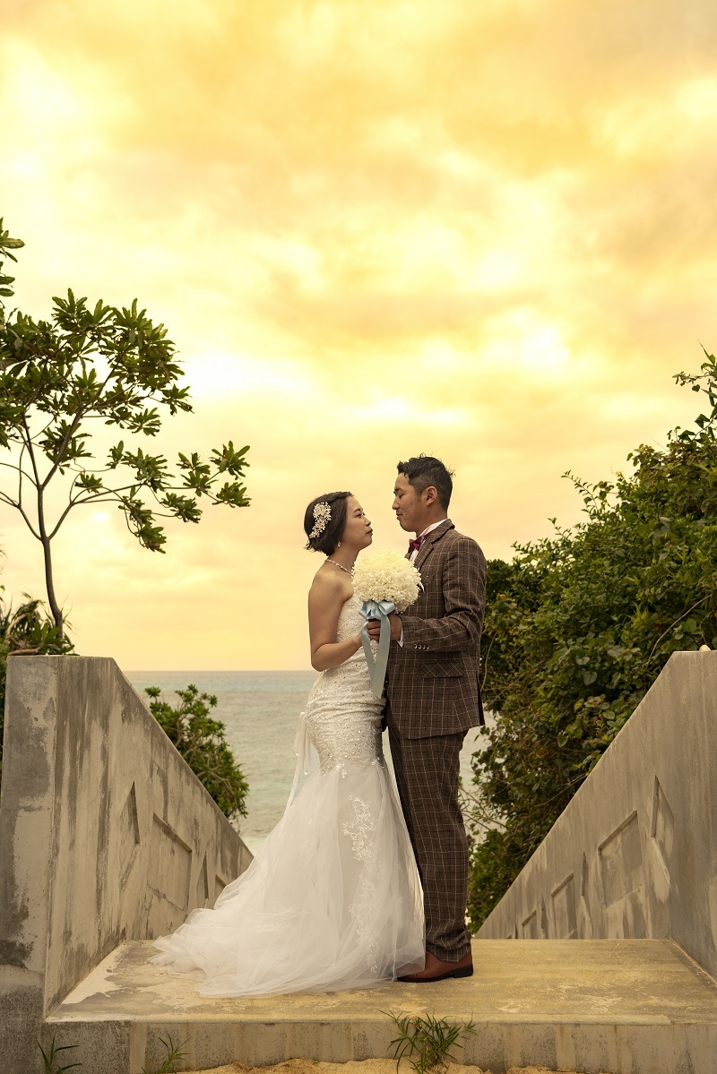 青空も夕陽もお二人の思い出に⋆