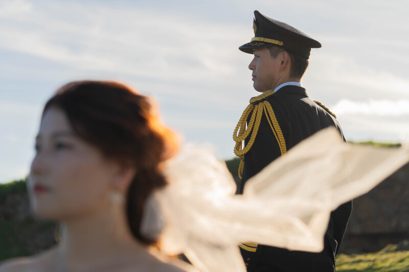 凛とした装いが映える