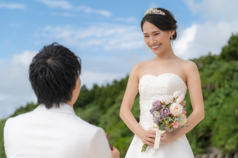 思わずこぼれる幸せの笑顔