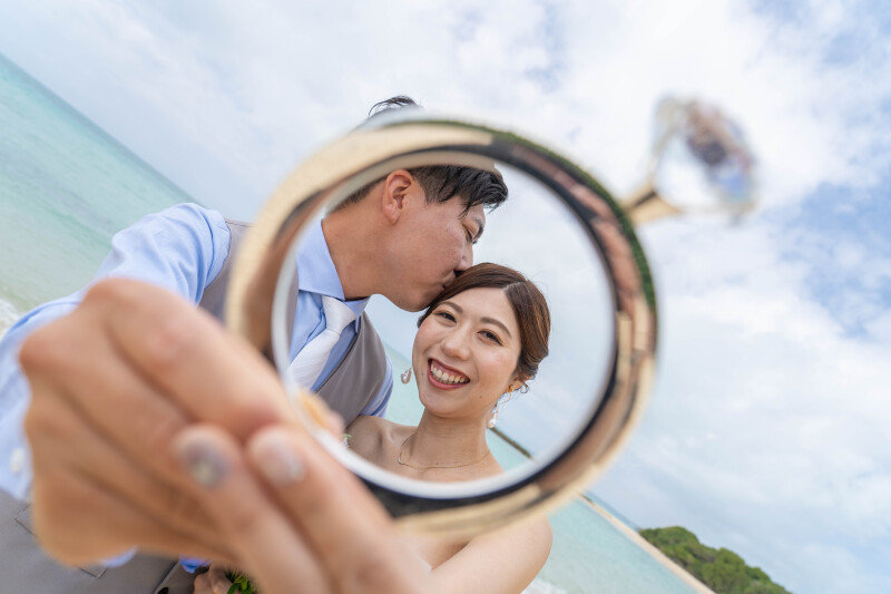 指輪に映る、幸せな時間
