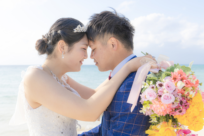 おでここつんショット♡