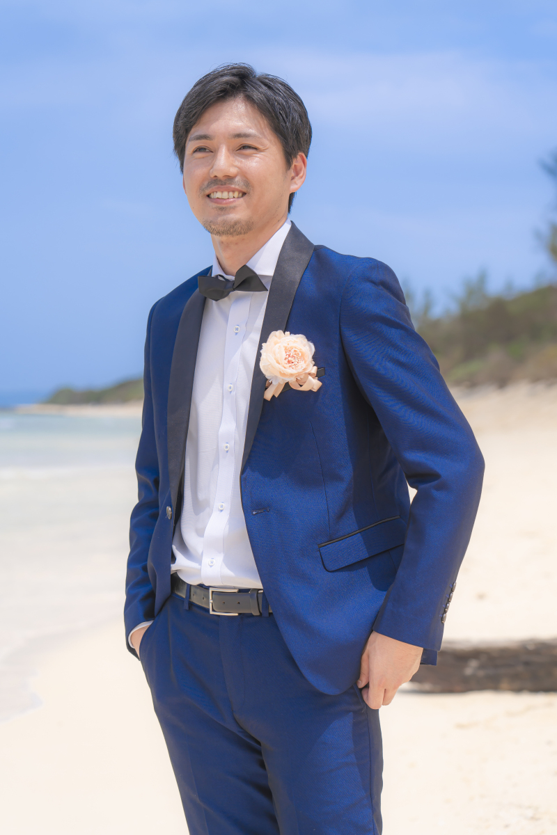 新郎さまソロショット