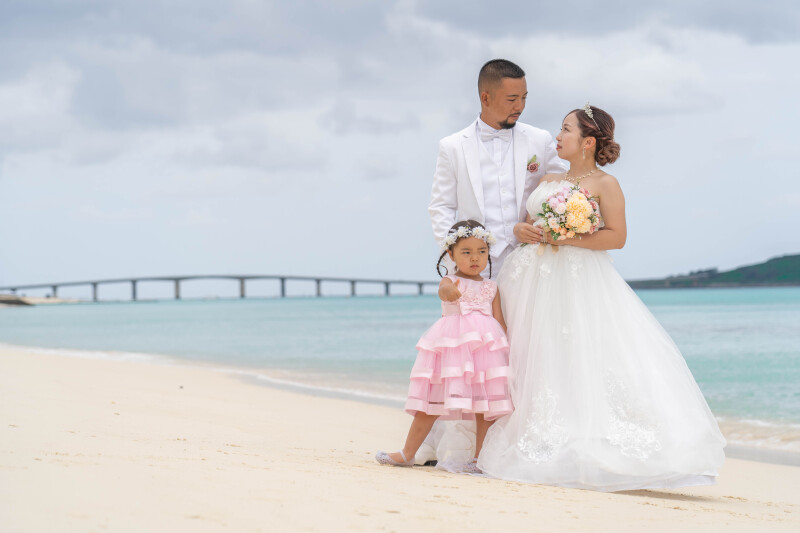 家族で迎える、あたたかなフォトウェディング