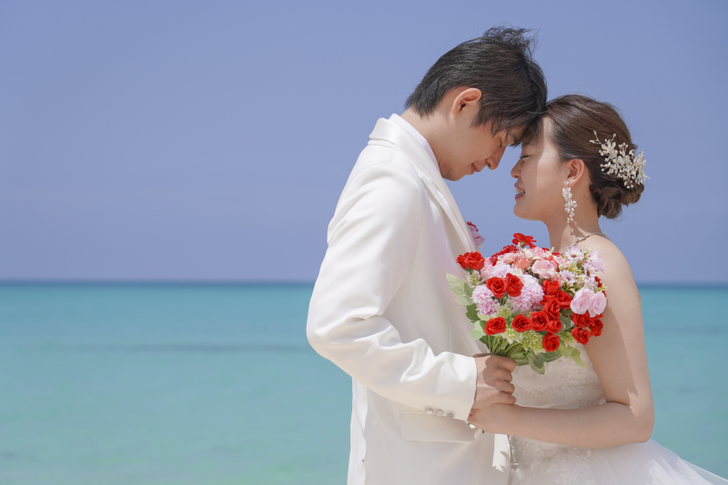 青い空！青い海！