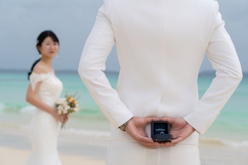 プロポーズ前の秘密の瞬間