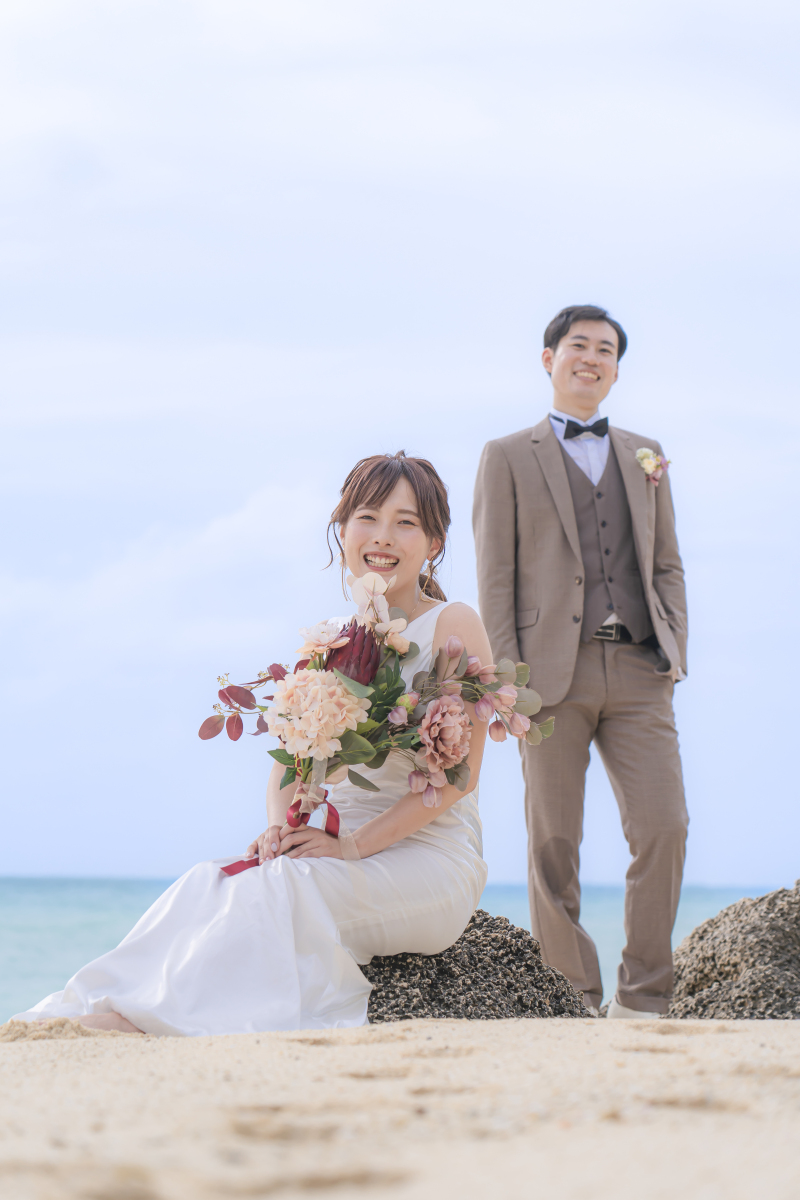 新婦さまだけ腰かけて