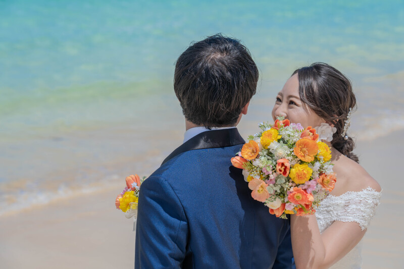 ブーケに想いを託して