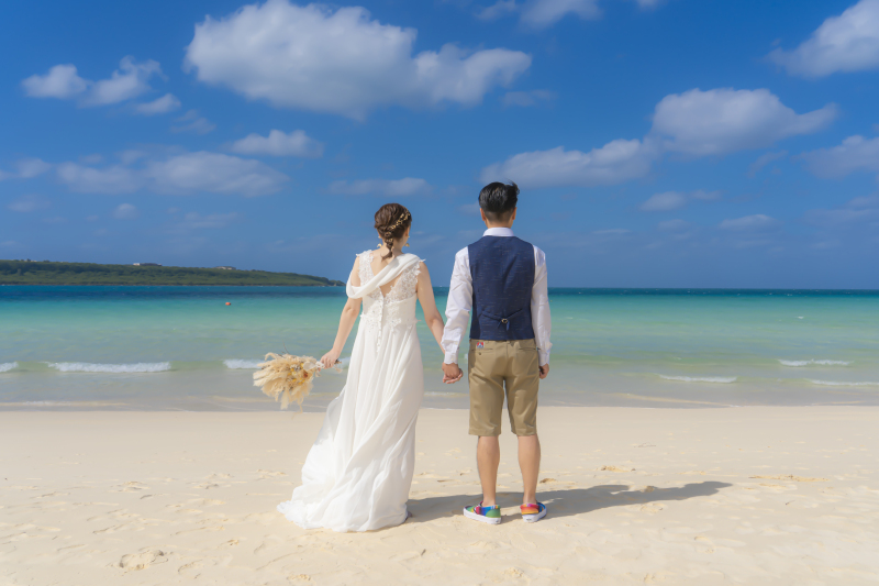 どこまでも広く続く海