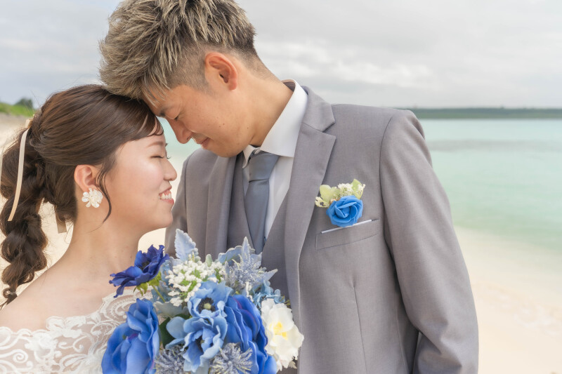 想いが深まるビーチフォト