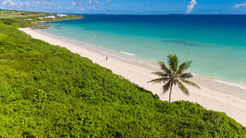 宮古ブルーを一望