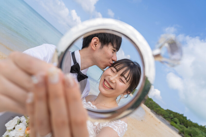 海辺で重ねる、やさしい時間