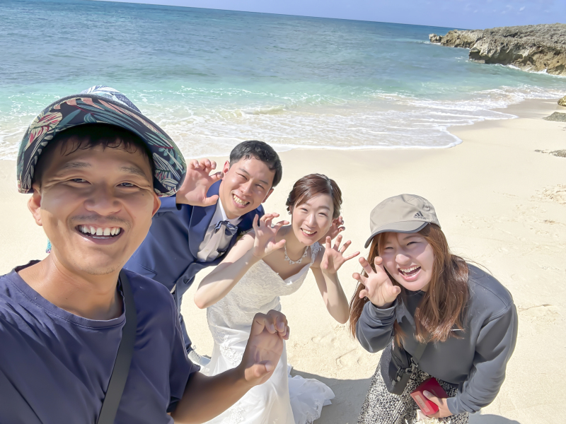 最後はスタッフと