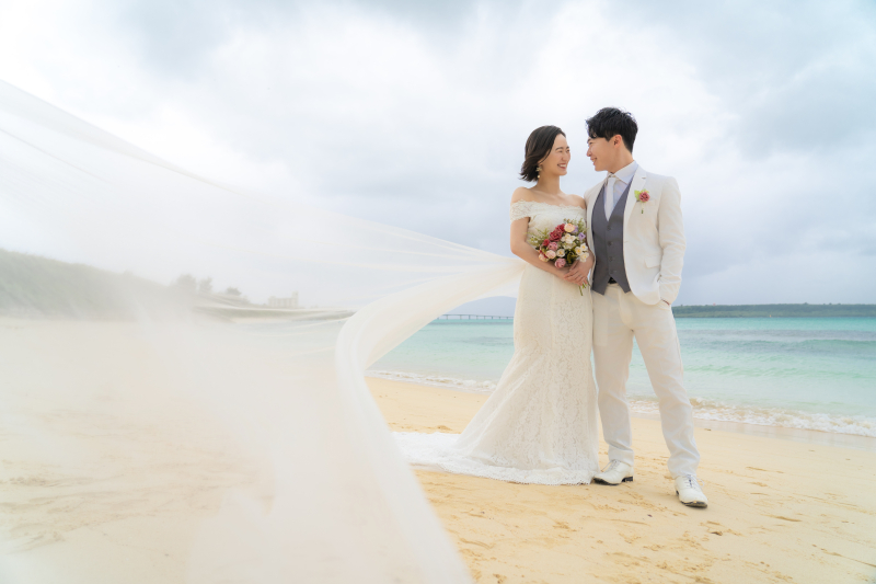 ベールが描く流れ