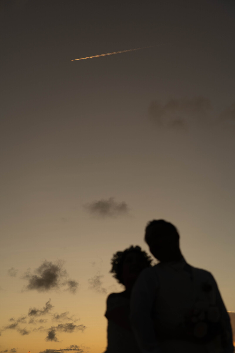 夕陽に包まれる約束の瞬間