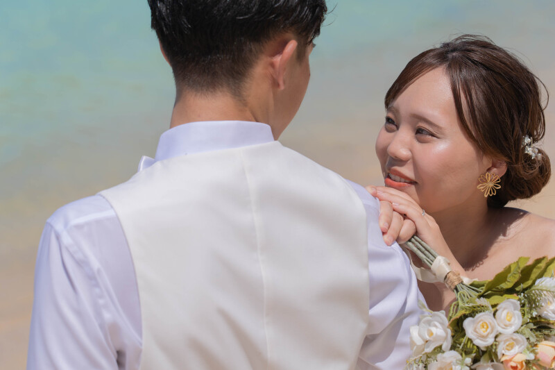 見つめ合う穏やかな時間