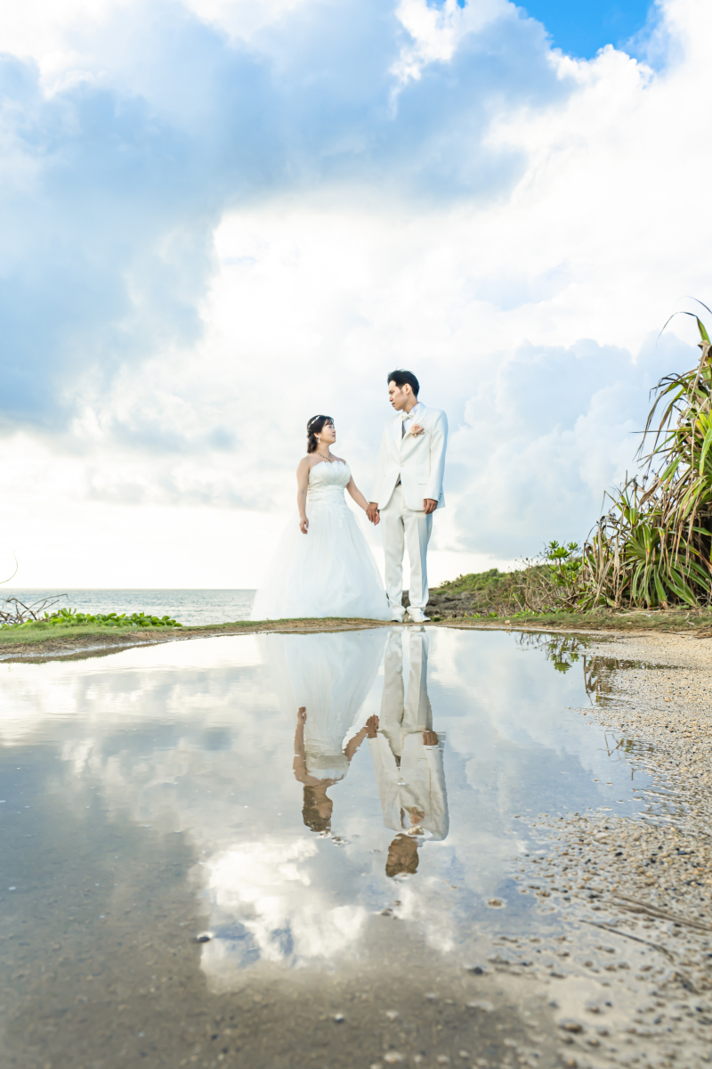 ビーチとロマンチックなサンセット撮影♥